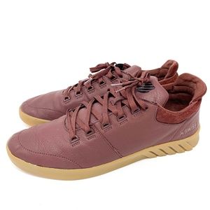 K-Swiss Leather Burgundy Mens Shoes Size 14
